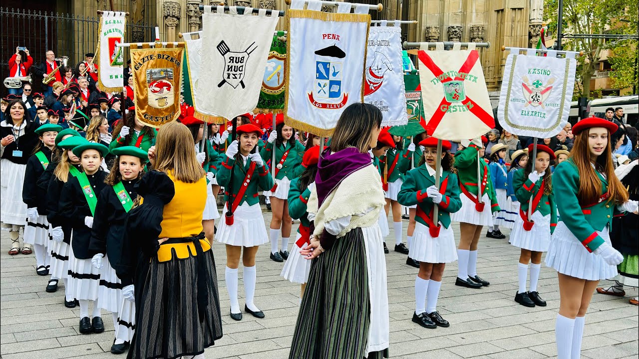 Tamborrada de txiki san prudencio 2024 Vitoria Gasteiz España