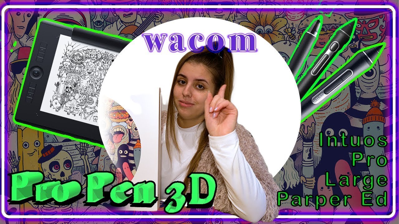 #wacom #intuospro  The ultimate Wacom tablet #PaperEdition Large 2021 Vetka Diver