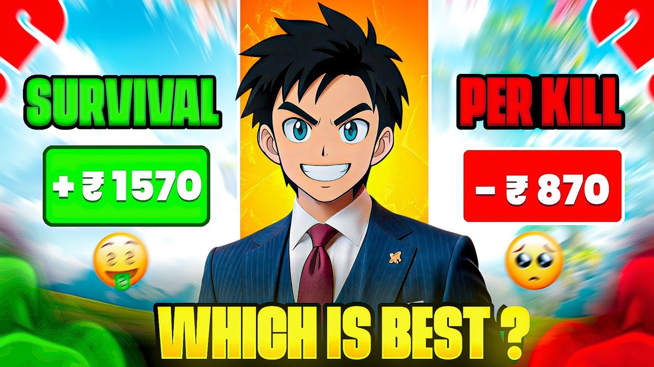 SURVIVAL VS PAR KILL TOURNAMENTS 🤯 KIS MEIN PROFIT 🤑 JYADA HOTA HAI 🤔