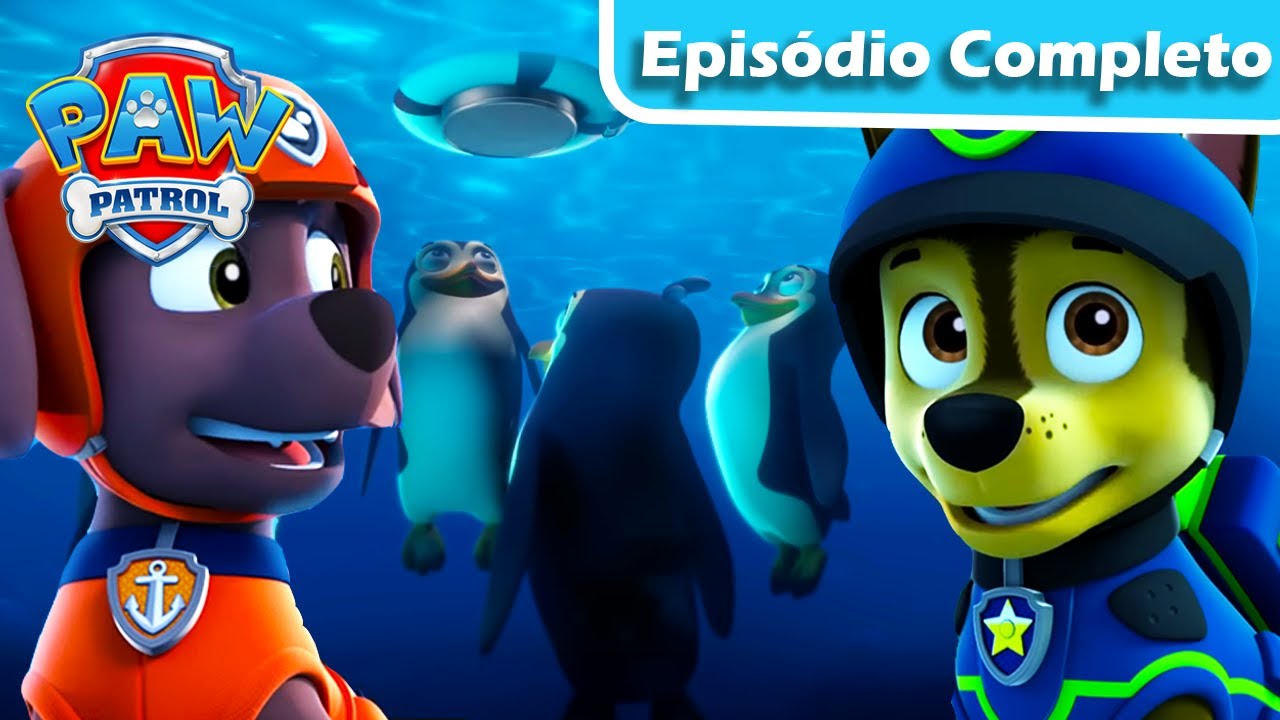 Os Patudos Salvam os Pinguins | Epis&oacute;dio completo | Patrulha Pata | PAW Patrol | Epis&oacute;dio Portugu&ecirc;s