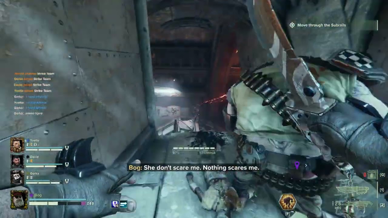 A group of Ogryn voice lines