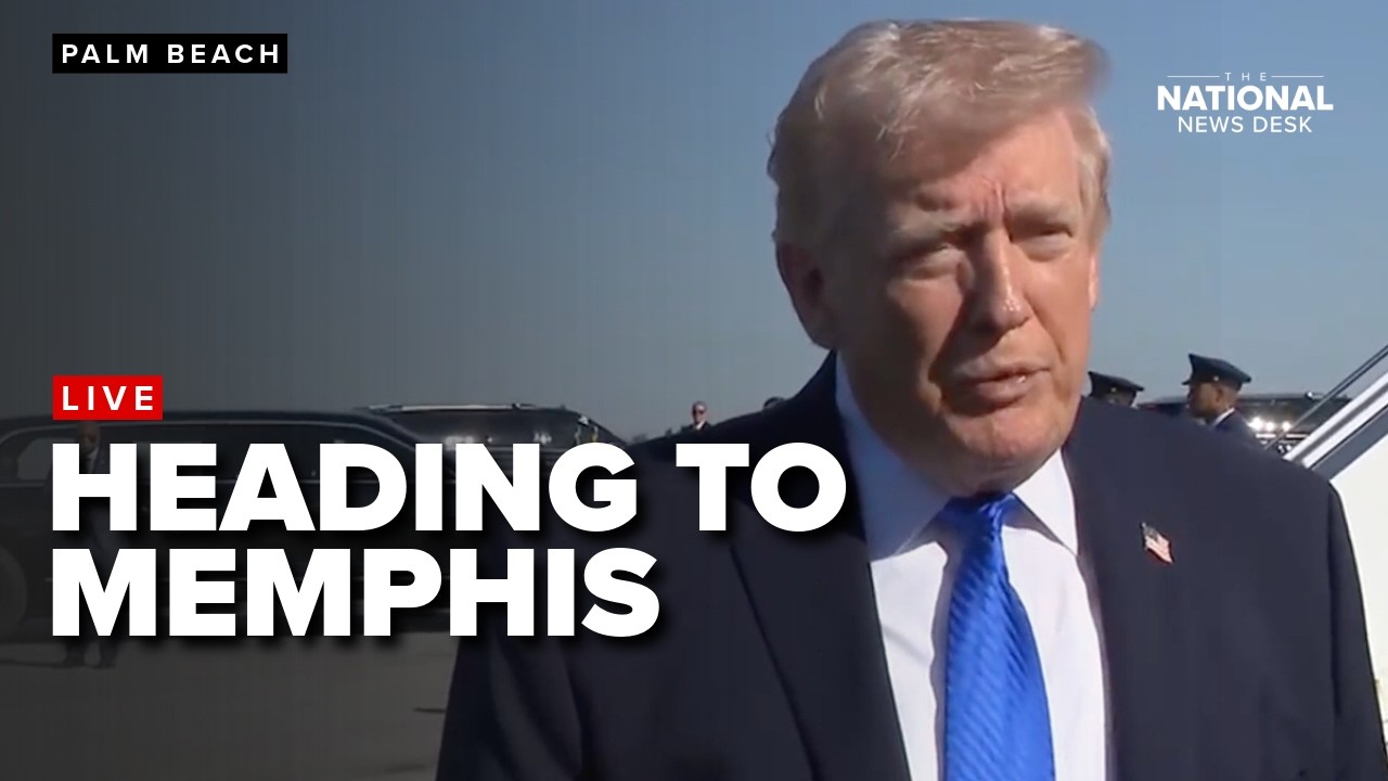 Trump leaves Palm Beach for Tennessee