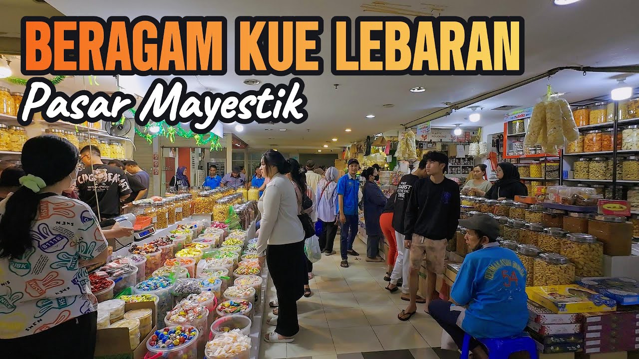 KUE LEBARAN DI PASAR MAYESTIK JAKARTA