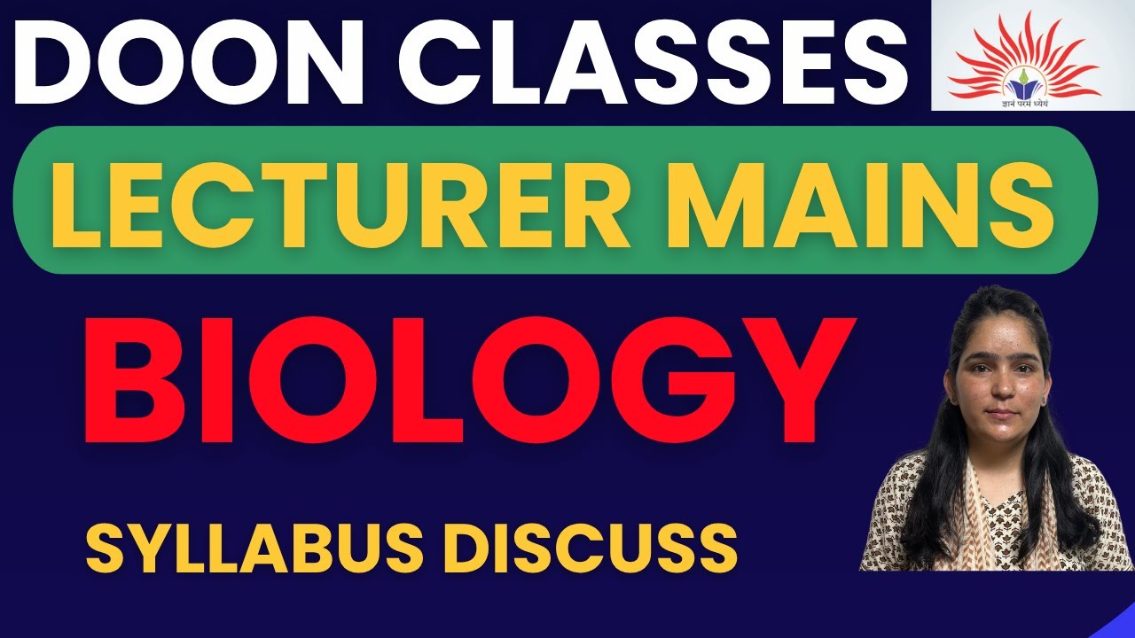 #UTTARAKHAND LECTURER BIOLOGY MAINS SYLLABUS DISCUSS# ukpsc,uksssc,pgt,tgt ,group-c etc.