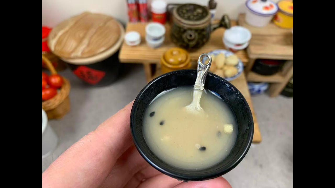 Fried Flour Asian Snack Miniature Cook