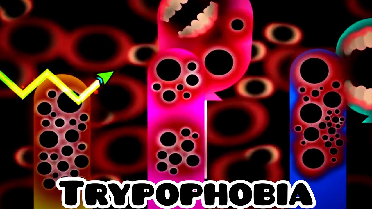 Types of phobia portrayed by Geometry Dash (loud)