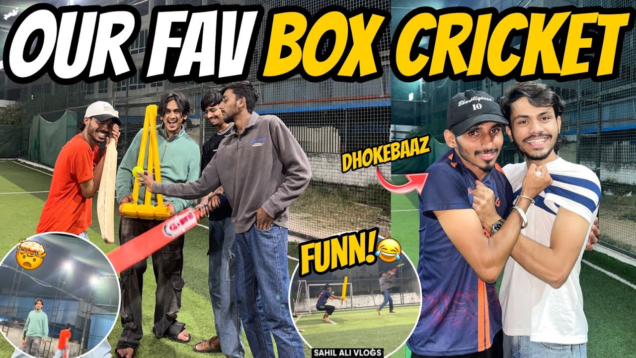 Hamare Hee Dost Dhokebaaz Nikla 💔| Box Cricket After So Long Time🏏