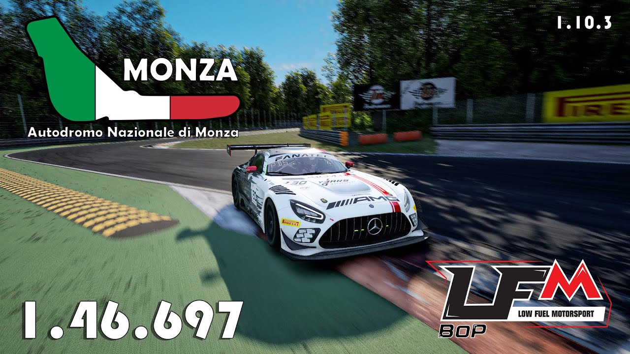 Assetto Corsa Competizione | Mercedes AMG GT3 EVO | Monza | 1.46.697 (Hotlap + FREE Setup)