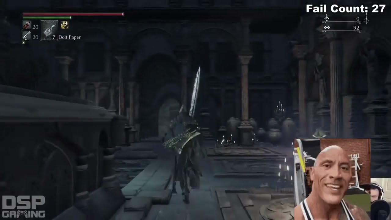 DSP Tries It: Bloodborne Ludwig RAGE QUIT