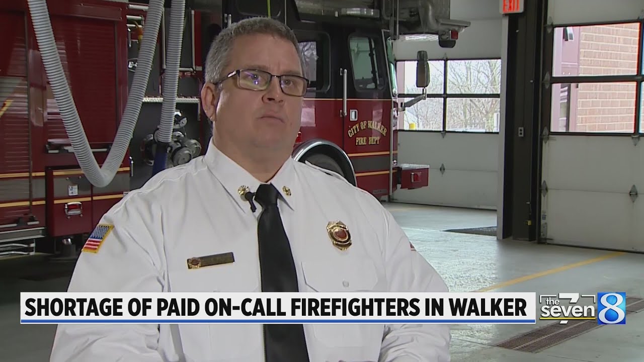 Paid on-call firefighter shortage reducing Walker station hours