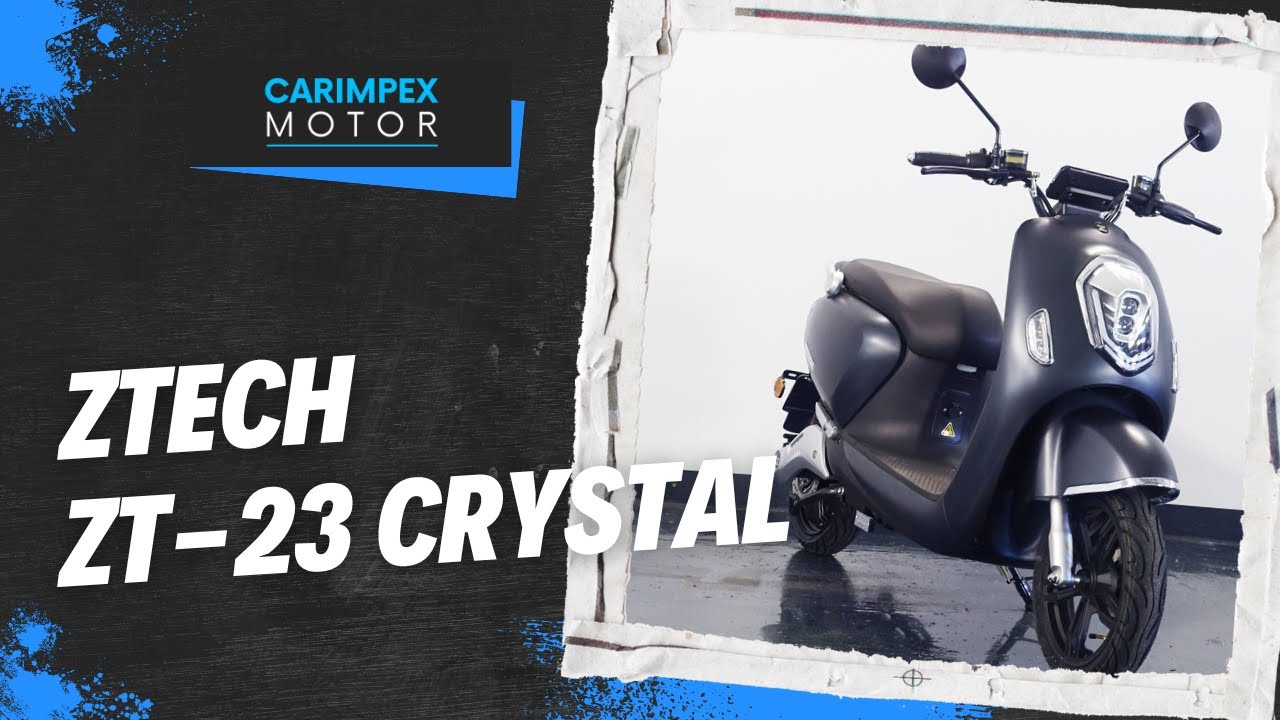 ZTECH ZT-23 Crystal: Olaszosan, elektromosan, növelhető hatótávval - bemutató videó