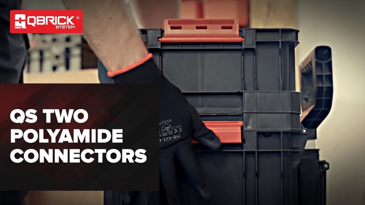 Qbrick System TWO - polyamide connectors and latches - poliamidowe zapięcia gł&oacute;wne i konektory