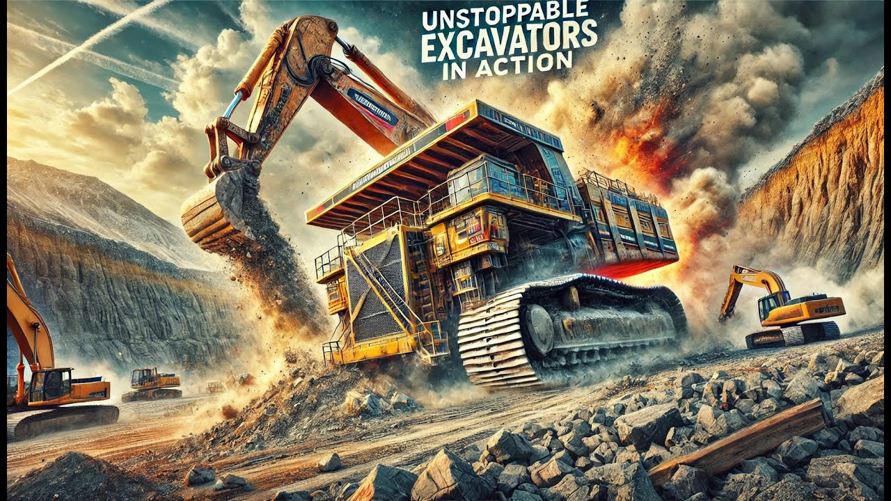 Extreme Mining Machines: Unstoppable Excavators in Action #3