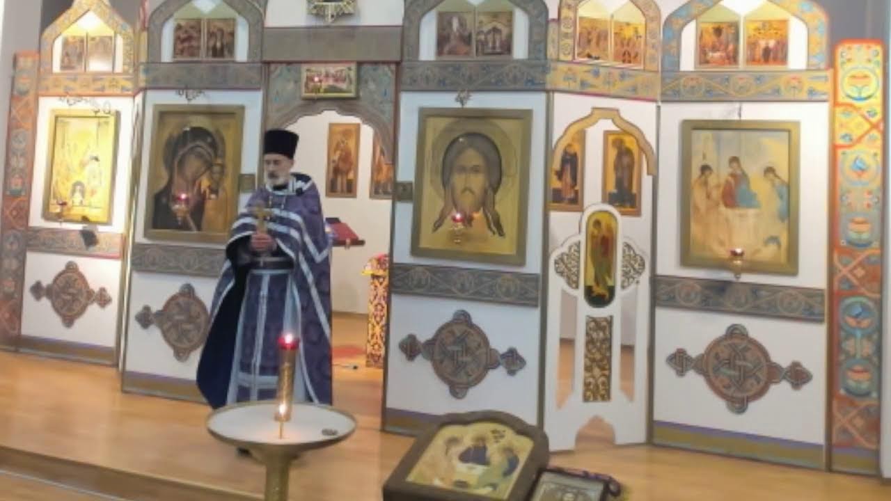 11.03.2026. 9-й час, Изобразительны, Вечерня + Литургия Преждеосвященных Даров.