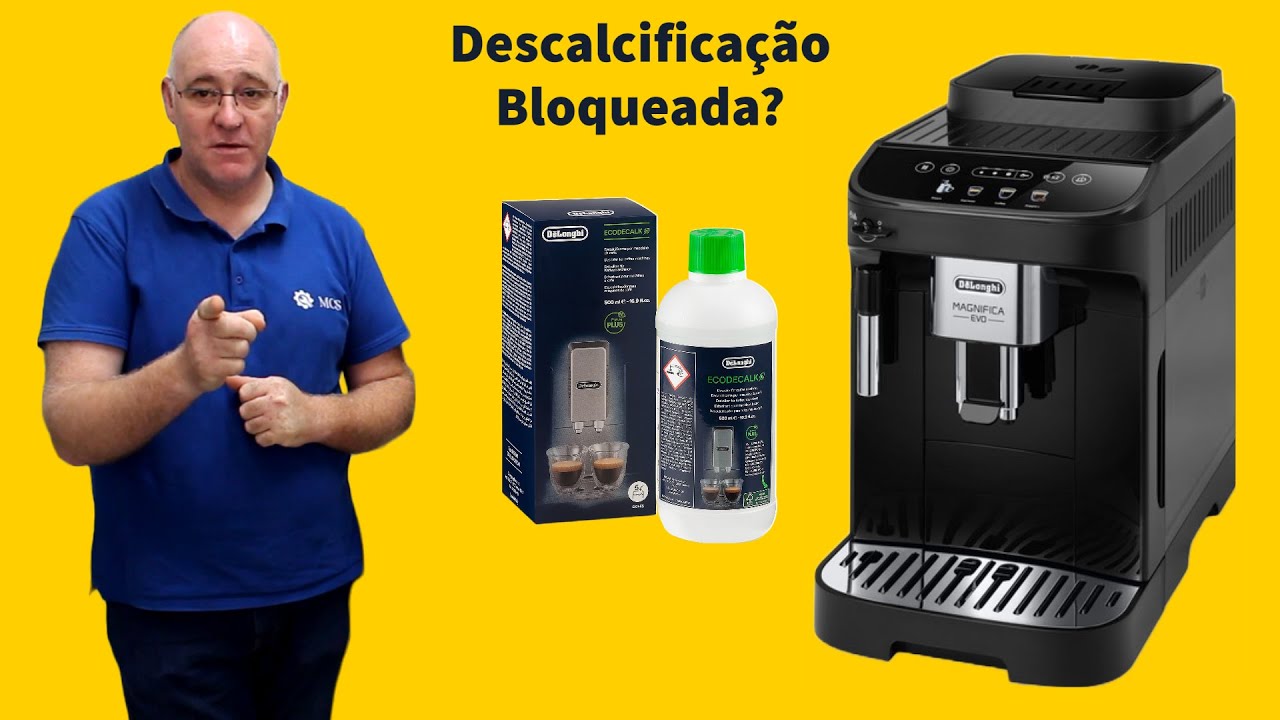Delonghi Magnifica EVO ECAM290.22.B - Como descalcificar?