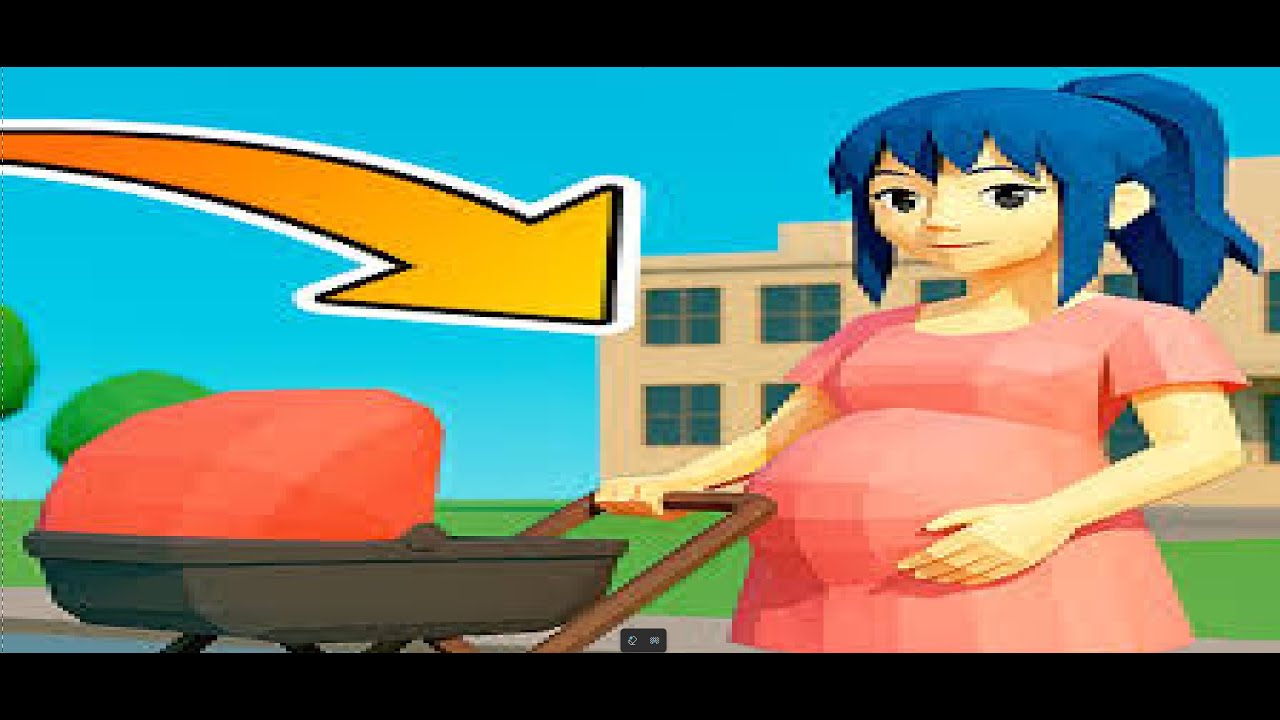 first recorded speed run of pregnant mother sim