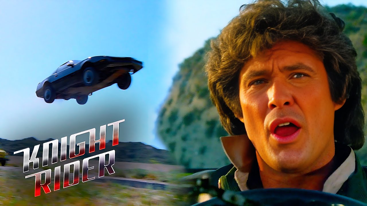 KITT Saves Michael and Stevie From Death | Knight Rider