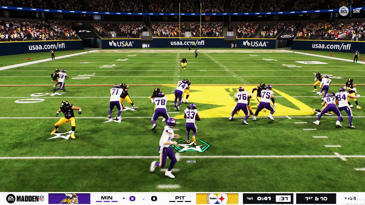 Madden NFL 26 - Minnesota Vikings vs Pittsburgh Steelers - Gameplay (PS5 UHD) [4K60FPS]