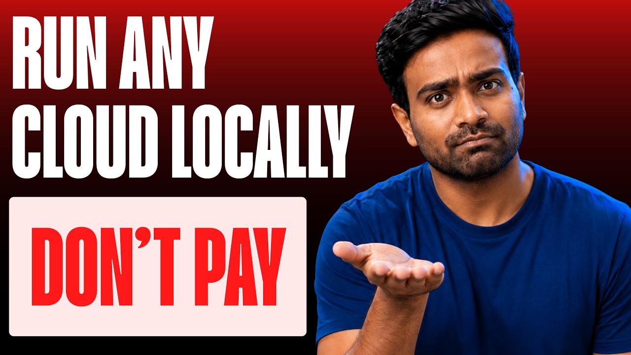 Setup AWS locally without creating an AWS account | Zero billing.
