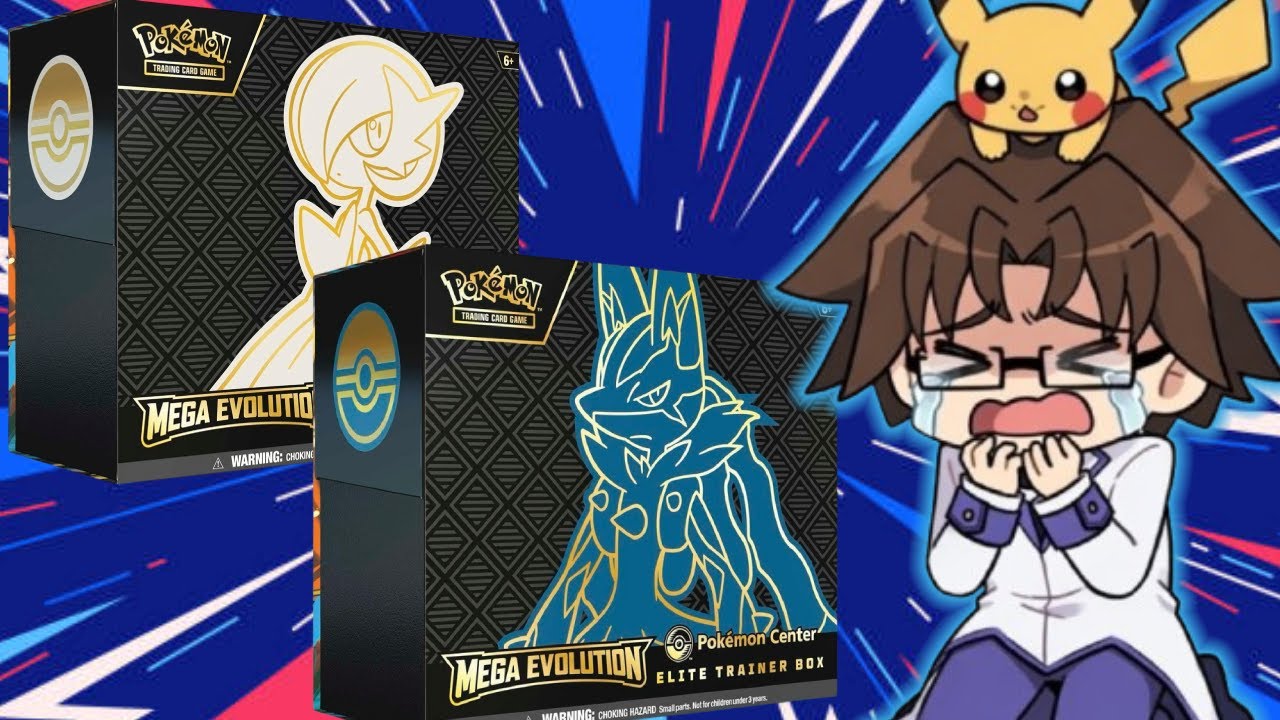 Opening Both Mega Evolution Pokemon Center ETBs