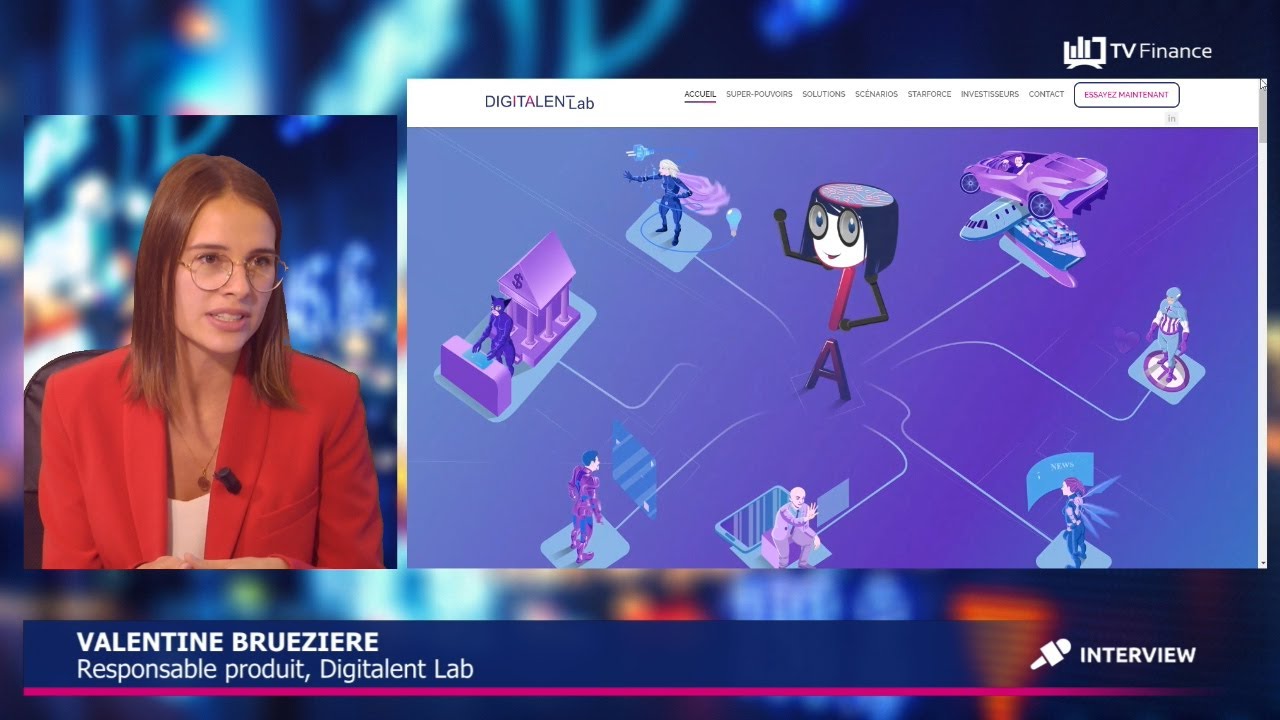 Digitalent Lab, Valentine Brueziere : &laquo; L'IA pour optimiser l'activit&eacute; des entreprises &raquo;