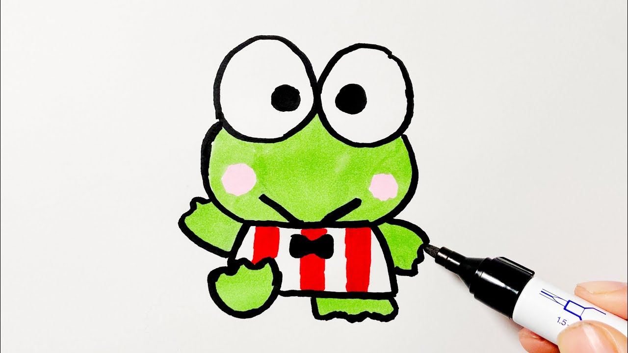 How to Draw Keroppi