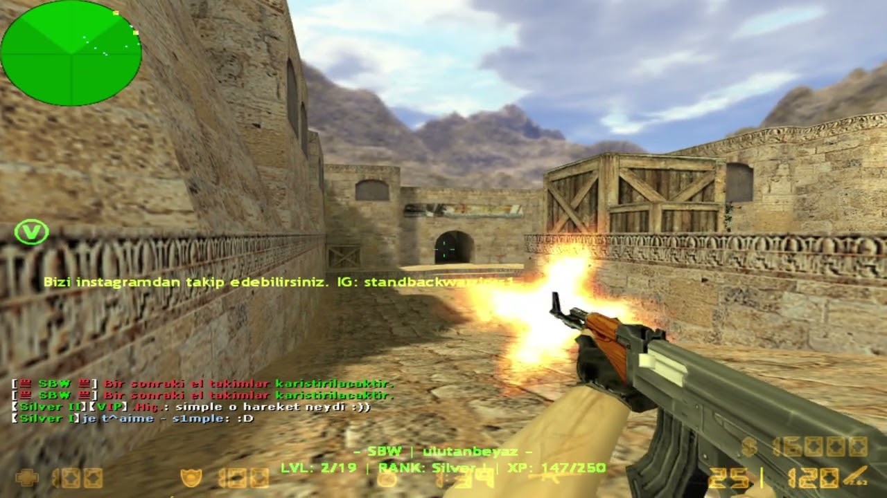 İdare Eder Bir Oynayış - Cs 1.6 Pro Public