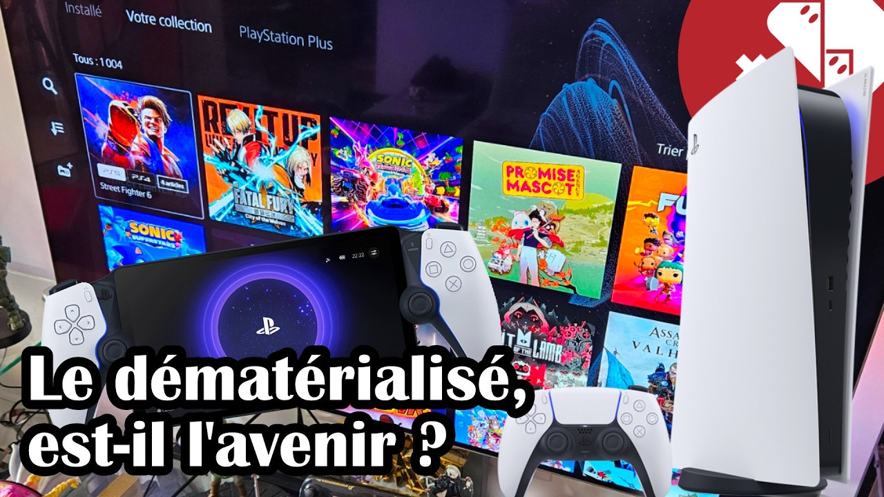 🤩 Pourquoi je kiffe le demat' et que pour rien au monde je reviendrais aux jeux physiques sur PS5 ?