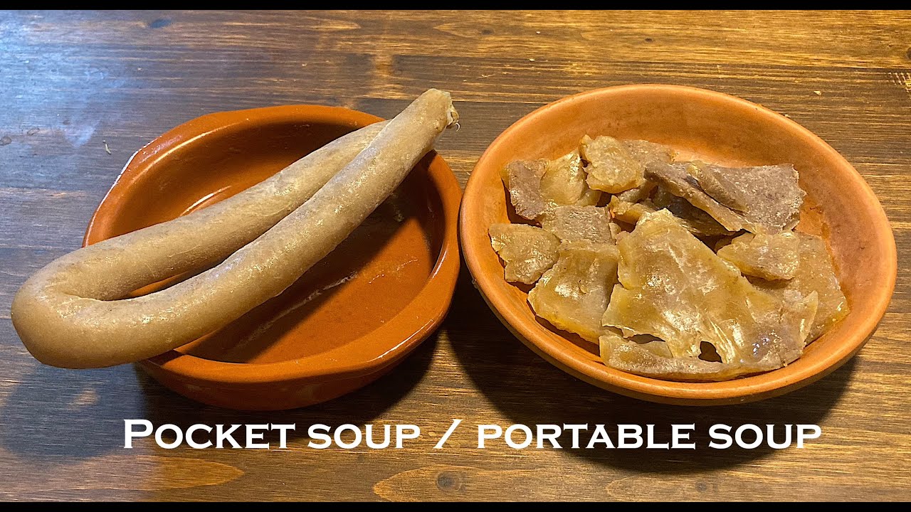 Surviving the Ages: 2 methods for All-Natural Homemade Pocket Soup