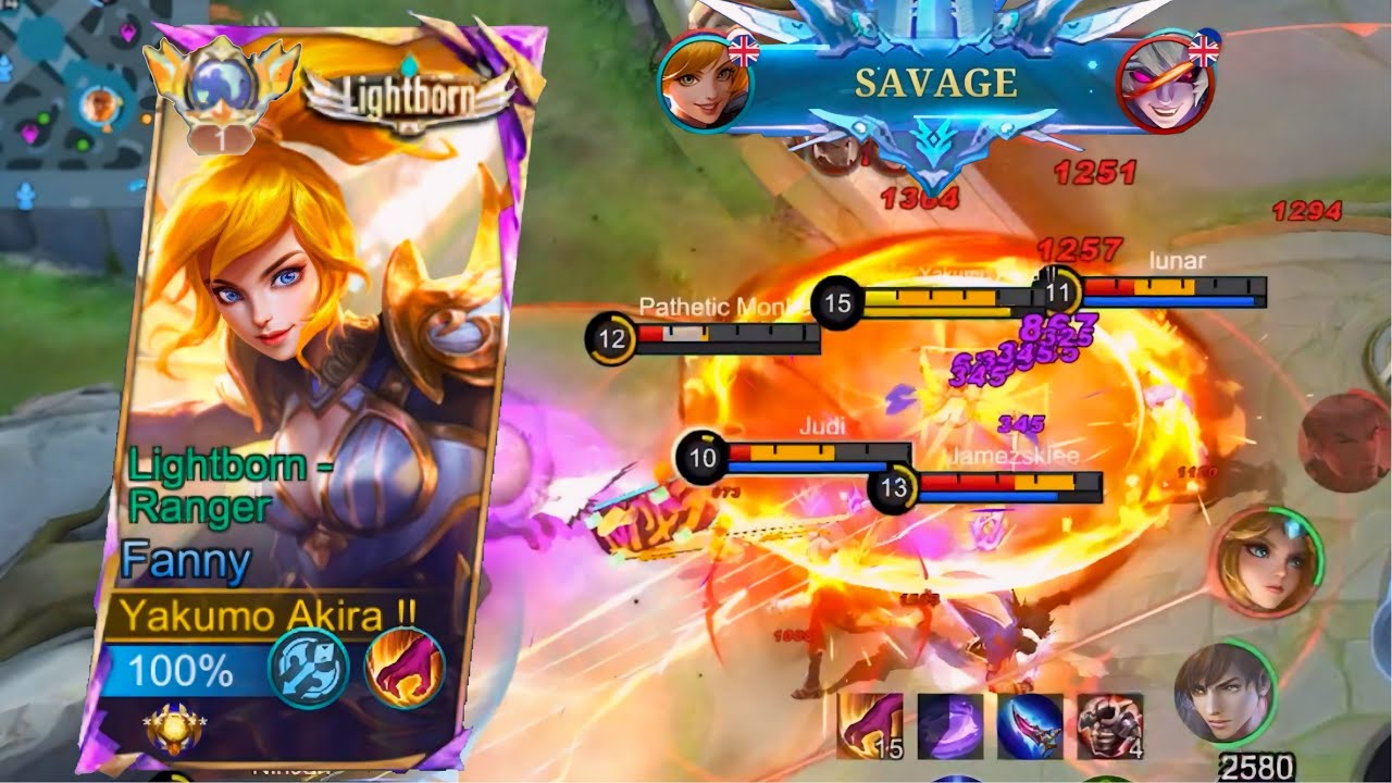 SAVAGE?!! LAST MATCH BEFORE END SEASON! (intense match) HYPER CARRY FANNY GAMEPLAY!