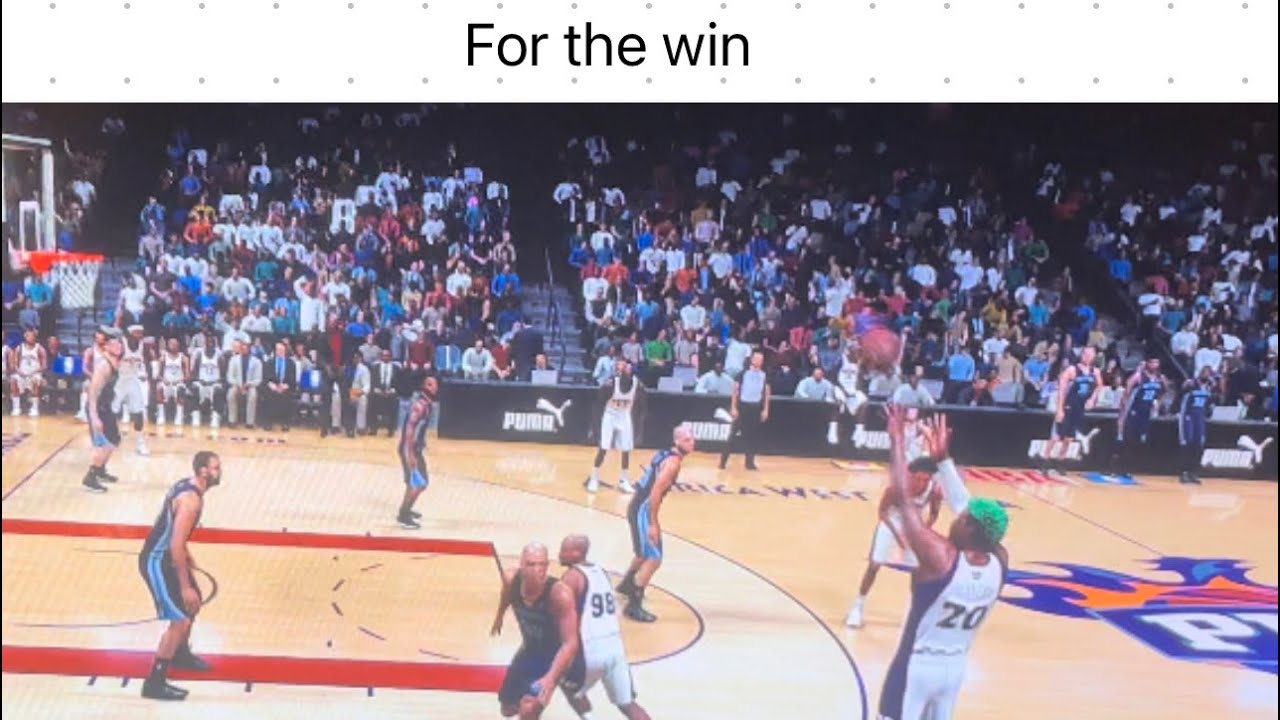 Crazy game winner (Nba 2k sims)
