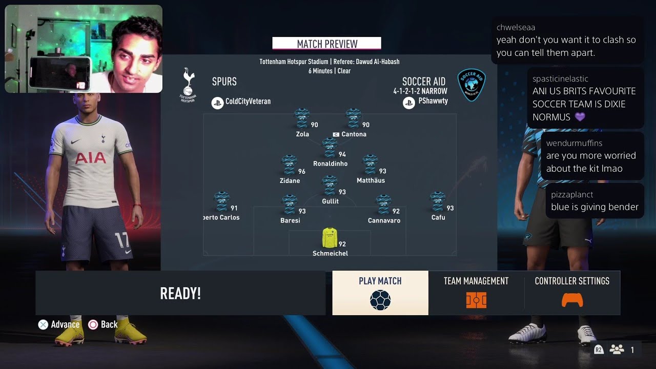 Anirudh Pisharody& Oliver stark livestream on twitch |playing Fifa|