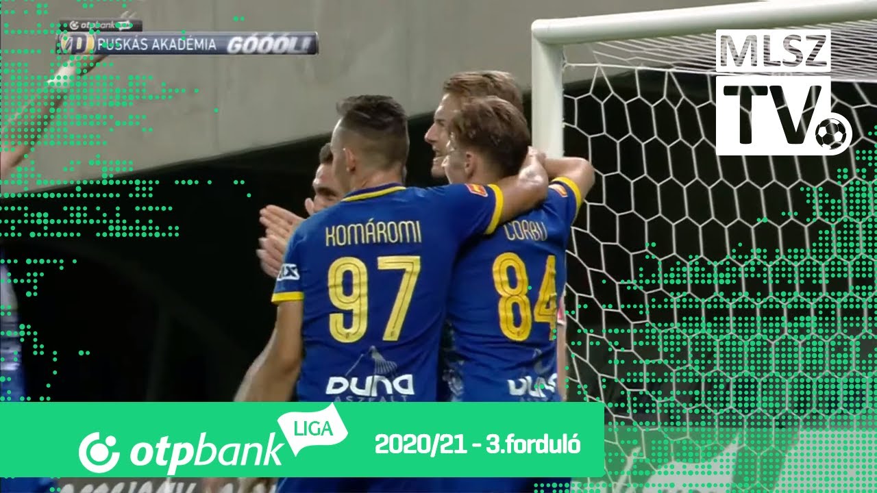 Puskás Akadémia FC – Újpest FC | 3-2 | (1-1) | OTP Bank Liga | 3. forduló | MLSZTV