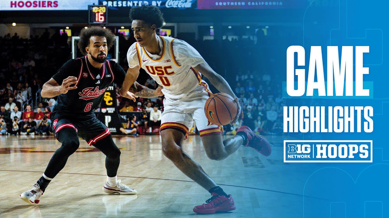 Indiana at USC | HIGHLIGHTS | Big Ten Men's Basketball | 02/03/2026