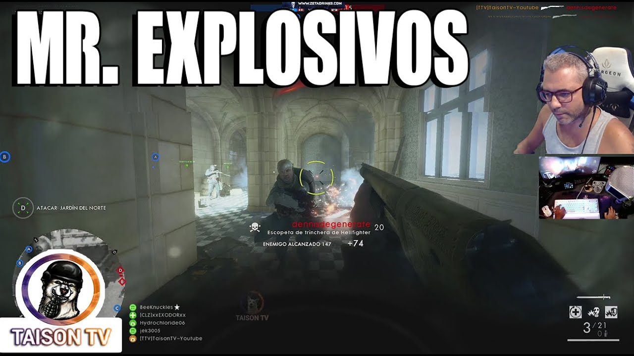 Mr.Explosivos Regrasa con la EscoPuerca Hellfighter al Salon del Baile
