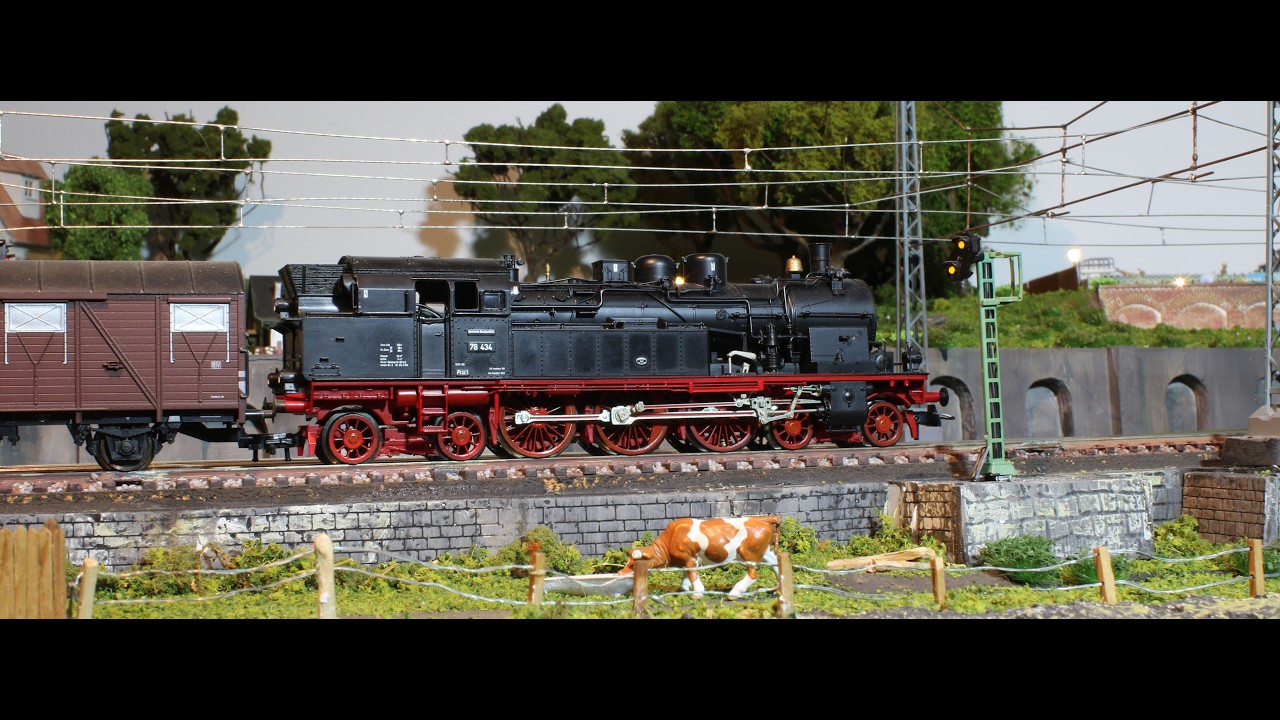 Meine HO Modellbahn viele Züge unterwegs Roco TEE VT11