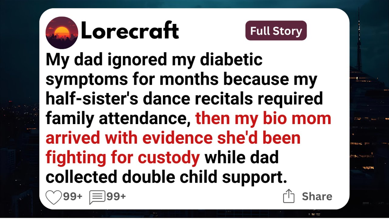 My dad ignored my diabetic symptoms for months.