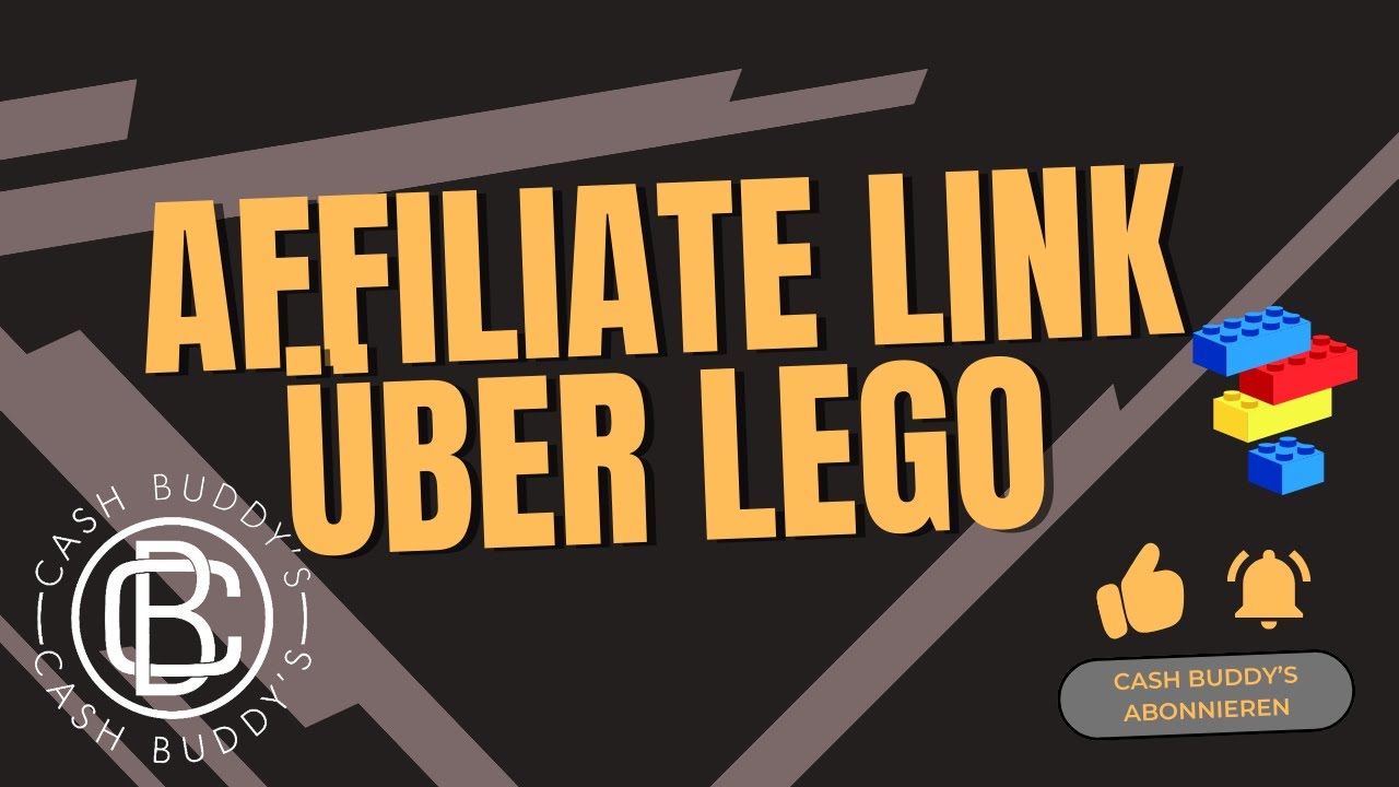 Affiliate Link &uuml;ber Lego! Wir Testen f&uuml;r euch ob man damit Geld verdient!