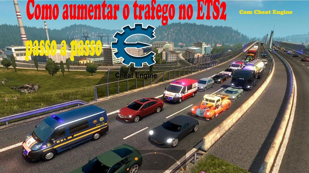 Como aumentar o tráfego de veículos no Euro Truck Simulator 2
