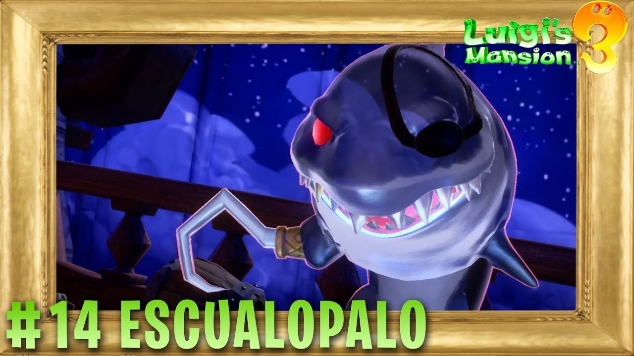 Luigi's Mansion 3 Nintendo Switch - Guía al 100% - Parte 14 - Planta 12 - ESCUALOPALO