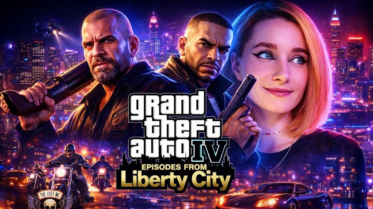 GTA 4 THE LOST AND DAMNED ПРОХОЖДЕНИЕ #1 \ НАЧАЛО ИСТОРИИ!