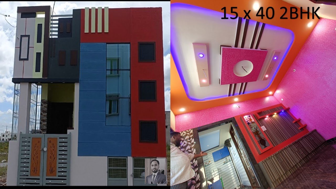 Modern Budget 15X40 North Face House Walkthrough With All Dimension| Dream House For A Small Family