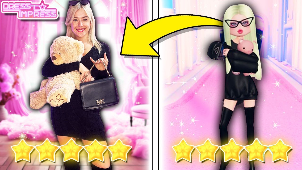 Dress To Impress DECYDUJE o moim stroju W PRAWDZIWYM ŻYCIU!😁| Vito i Bella