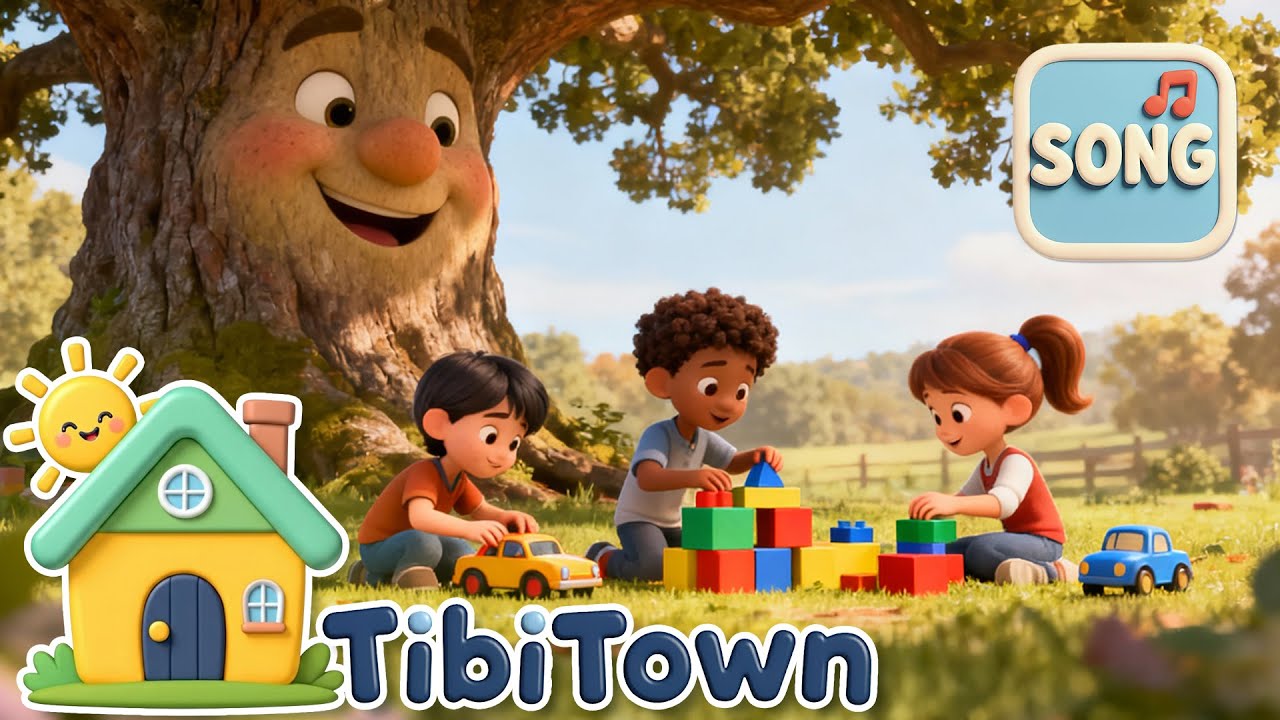 Let&rsquo;s Share Our Toys in TibiTown | Kids Sharing Song 🎵💛