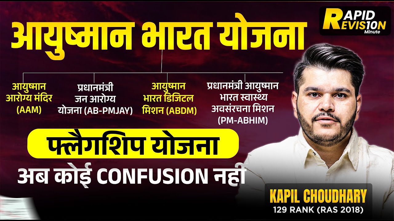 आयुष्मान भारत योजना 🔥 | AAM, AB-PMJAY, ABDM, PM-ABHIM | अब कोई CONFUSION नहीं |