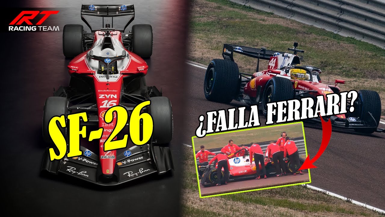 🚨 &iexcl;ULTIMA HORA! FERRARI PRESENTA el SF-26 🔥 ALARMAS ENCENDIDAS 😱 &iquest;FALLA el AUTO con HAMILTON? 🧐 F1