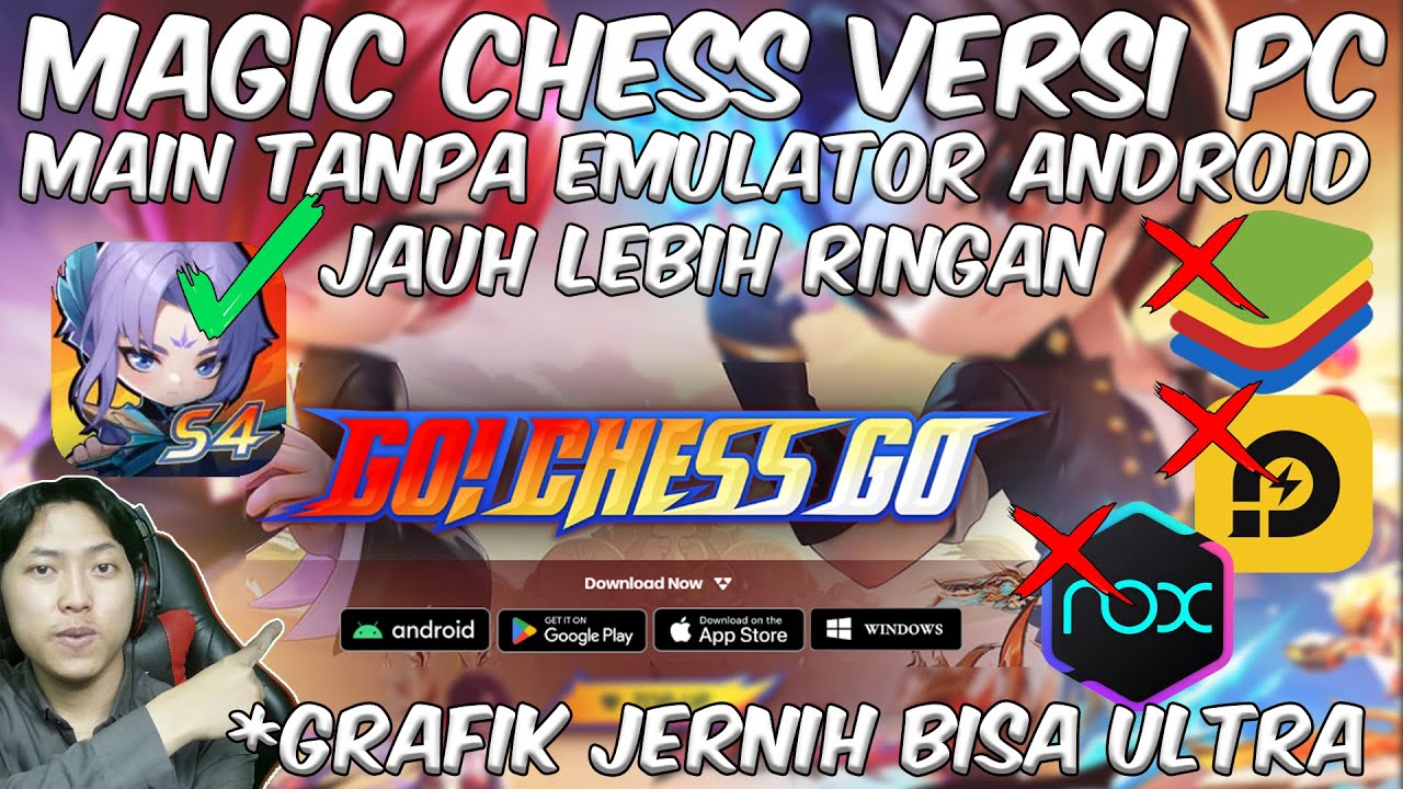 Cara download dan cara login magic chess gogo versi pc atau laptop terbaru 2026 - MCGG VERSI PC