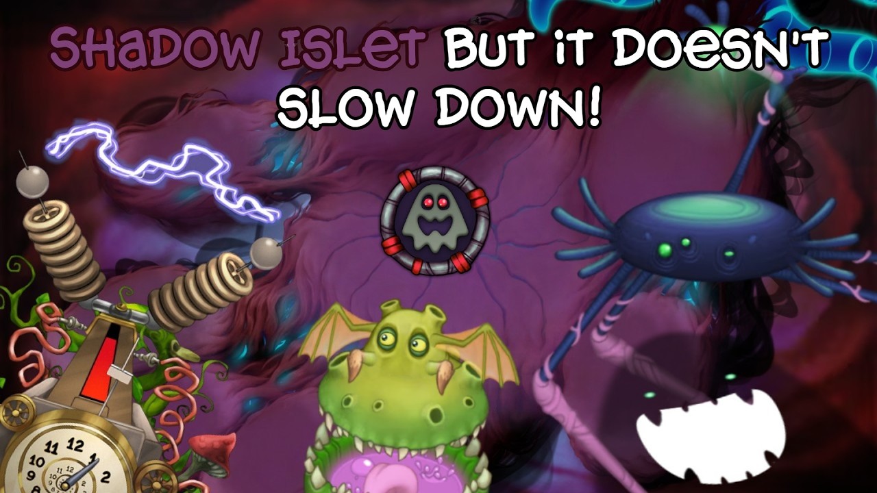 Остров теней, но песня Doesn't Slow Down (Полная версия) (Msm What If)
