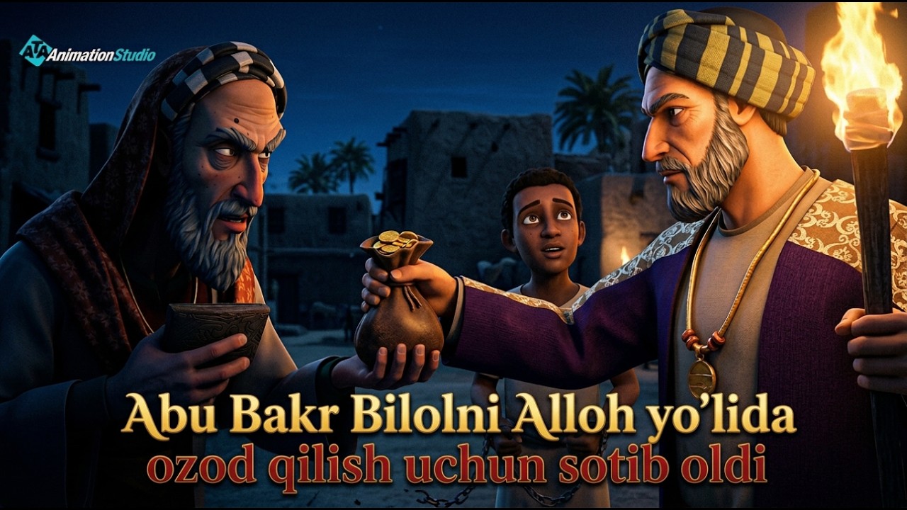 Abu Bakr Bilolni Alloh yo'lida ozod qilish uchun sotib oldi