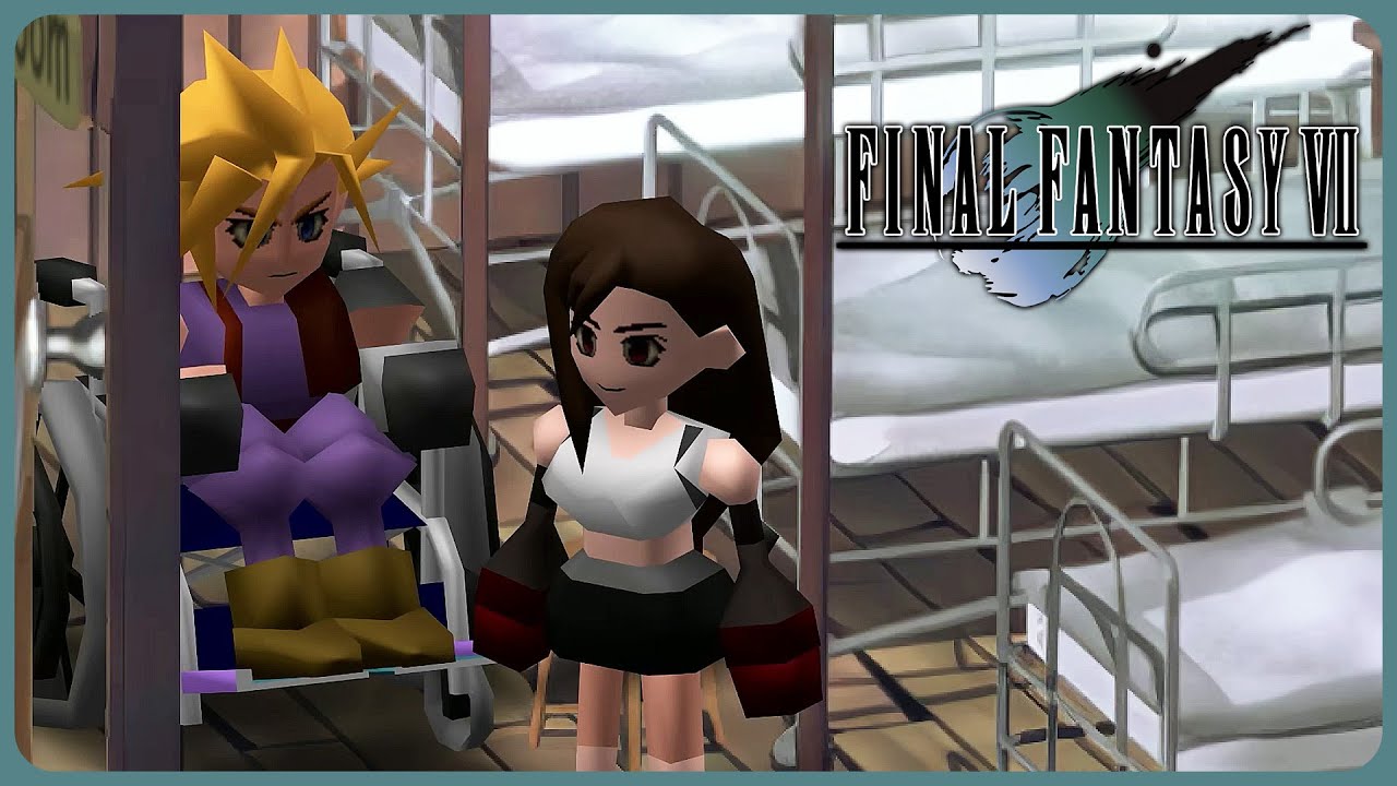 Tifa finds mako poisoned Cloud - Final Fantasy 7